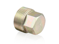 Hexagon head screw plug with magnet – yellow anodised. Porsche 911 65-77 / 914 - 99906400802