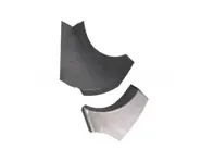 Inner fender support panel rear. Porsche 356 / 356A / 356B / 356C - 644550240700, 64450240800, 35651231, 35651232, 64450240605, 64450240505 - PP105SL, PP105SR