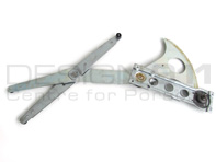 Window regulator, MANUAL. Porsche 924 / 924S / 944 - 477837441A, 477837442A