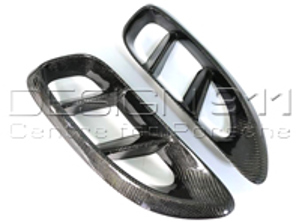 Side air ducts carbon. Porsche 718 Boxster