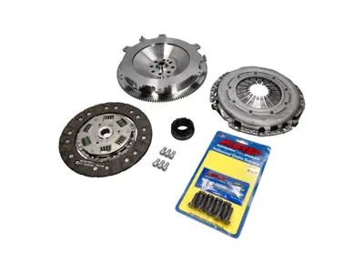 Uprated clutch and lightened flywheel kit. Porsche 986 Boxster / 987.1 Boxster / Cayman - 98611401201, 98611401205, 98611602803, 98611602804, 98611601406, 98611601408, 98711691400, 98711691322, 99610590102EPS, 987997IMS58MM, 987997IMS62MM - 9M987.1LWFlywhl&Clutch