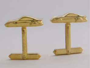 Widow Maker (1975)  solid silver & gold plated cufflinks
