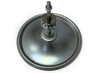 Fresh air valve system complete w/o knob. Porsche 356 A-T1 - 64457101500, 64457101500B