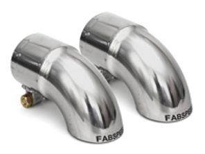 Competition Slip-On Turndown Tips (2.375' / 60.3 mm ID) - Fabspeed Exhausts Only