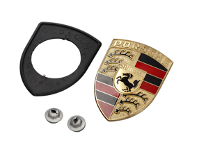 Bonnet Badge Kit for Porsche 911/964/944/924/968/928 - 90155921099, 90155921026, 7L5853611B, WHT004974