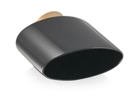 Exhaust tail pipe black edition. Porsche 993 Turbo - 99311198104, 99311198204