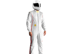 Momo pro-lite nomex race suit. White and red