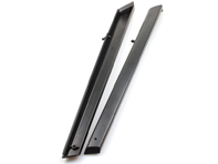 Interior door top strip pair untrimmed. Porsche 911 1975-86 - 911555083477AE, 911555084487AE, 911.555.083.47, 91155508347, 911.555.084.48, 91155508448 - DAB11.2.120, DAB112120