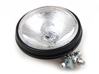 Additional headlamp high beam, Black. Porsche 911 1965-73 - 91163112100, 90163112101, 91163112110 - LTG11.1.100, LTG11.1.101, LTG111100, LTG111101