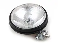 Additional headlamp high beam, Black. Porsche 911 1965-73 - 91163112100, 90163112101, 91163112110 - LTG11.1.100, LTG11.1.101, LTG111100, LTG111101
