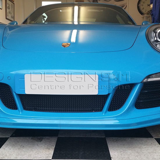 Porsche 991 GTS Front Bumper Stainless Steel Grill Set ZunSportnt