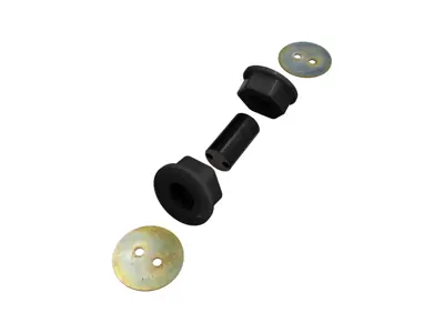 Front engine mount bush. Porsche 986/987 Boxster / 987 Cayman Powerflex Black Series - PFR57-520, PFR57520, 98737502305, 9A137502322, PFR57520BLK, 9A137502321, 9A137502320
