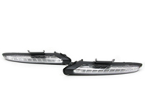 Front indicator lights, Pair. Porsche 958 Cayenne GTS / Turbo 2011-14 - 95863118110, 95863118210