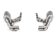 Akrapovic Evolution header set (Titanium). Porsche 911 (991.2) GT3 RS  2020 - 99111104782, 99111104882, 9A111302195, 9A1113021FX, 9A111302295, 9A1113022FX