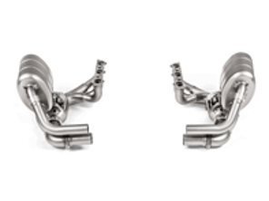 Akrapovic Evolution header set (Titanium). Porsche 911 (991.2) GT3 RS  2020 - 99111104782, 99111104882, 9A111302195, 9A1113021FX, 9A111302295, 9A1113022FX