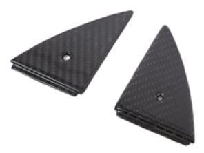 Carbon fiber dash end caps for Porsche 964 - I94.I95