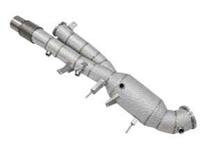 Sports Downpipe with Catalytic Converter. Porsche 992.2 Carrera 2 GTS / Carrera 4 GTS - 992254460AA, 992254460AX - 9M992254460CS, 9M992254460CT