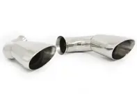 Exhaust muffler bypass Tail Pipes. Porsche 993 Turbo / Turbo S - 93.913S, 93913S, 1620700310, 99311104511, 99311104513, 99311104510, 99311104514, 99311104611, 99311104614, 99311104610, 99311104613 - 93.913S, 1620700310