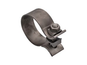 Clip in titanium for exhaust pipe. Porsche 987 / 987C / 981 S / 981C S - 00004330054