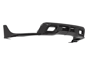 Rear diffuser with integrated exhaust tips. Porsche 992 turbo S - 992807983LOK1, 992807983DOK1, 992807983MG2X - 1016.992.TTS.06, 1016.992.TTS.16, 1016.992.TTS.26