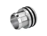Lower water tube adapter. Porsche 955 Cayenne  4.5L S / 4.5L Turbo 2003-06 - 94810623000 - URO-010073