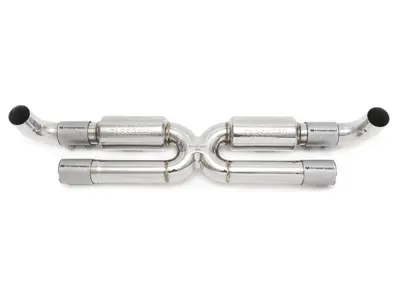 Exhaust Center Muffler Bypass X-Pipe. Porsche Porsche 991.2 Carrera 2016>>