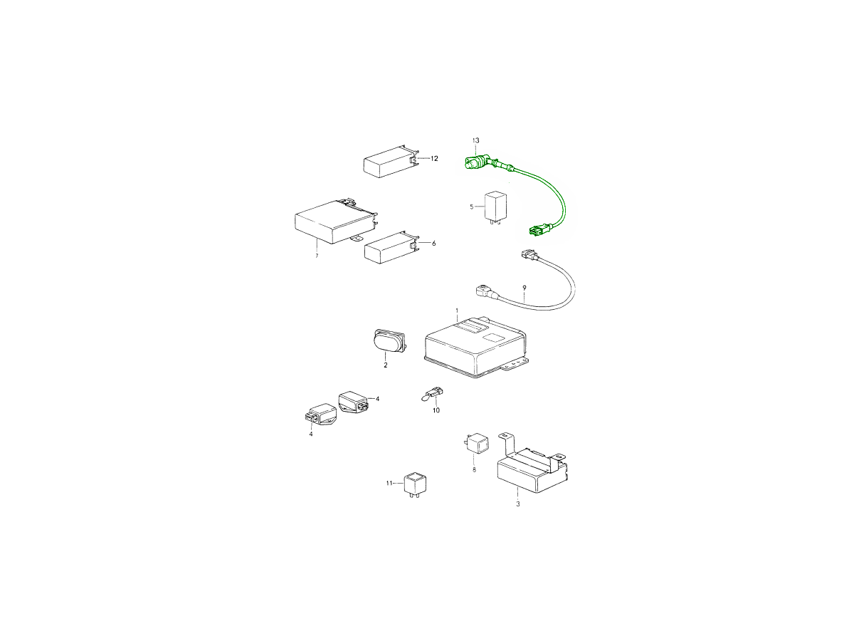 Impulse / speed reference sensor with adaptor kit. Porsche 964 / 993 ...