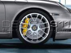 19' RS Spyder Alloy Wheels & Tyres Original Porsche for 997.2 Turbo - 99704460296, 99704460396