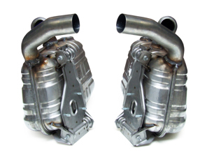 Exhaust muffler / silencer replacement OE Porsche 996 Gen2 - 99611113168, 99611113268, 99611113157, 99611113257