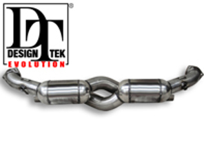 Exhaust Catalytic Converter Pipes for Porsche 996 1997>> DesignTek Evolution