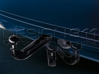 Electrically extendable trailer hitch. Porsche 958 Cayenne - 95804480133