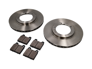FRONT Brake Pads and Brake Disc Package for Porsche 911 1974-83 - 477405083D, 91135195002, 477405083DBRE, 91135195002ATE, 477405083A, 91135104120, 09578210, 91135195006, 91135195001, 91135195008