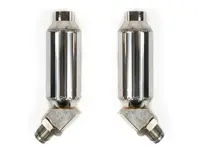 Universal 45 Degree O2 spacers with catalytic converters