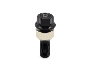 Wheel bolt in Black. Porsche 996 / 986 / 987 / 997 / Cayman / Cayenne - 99636120302, 99636120300, 99636120301, 99736120301, WHT004676A, WHT006978, 97036120300