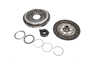 DAMAGED Clutch Kit. Porsche 964 / 993 Carrera SACHS Clutch Plate, Pressure Plate & Release Bearing - 99311691101, 3000551001, 3082213133, 1864485031, 3151000464, 4200080060, 99311691100