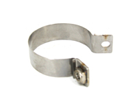 Exhaust silencer clamp. Porsche 981 Boxster / 981C Cayman - 98111128102, 98111128101