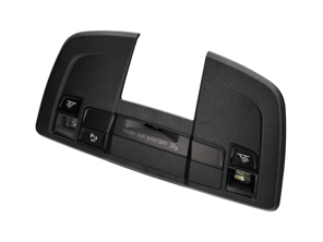 Overhead Console, Black. Porsche 982 Boxster / 991.2 Carrera Cabriolet / Targa 2017>> - 991613434101E0, 99161343410