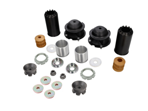 Shock absorber rear strut mounting kit rear Porsche 964 to 1990 - 96433306404, 96433350201, 92833351810