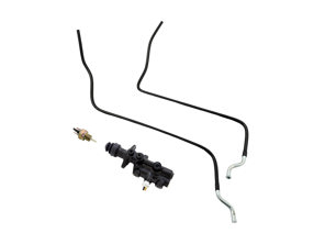 Brake master cylinder and connecting line kit LHD. Porsche 911 / 912 / 914 - PCG35506100, 90135506100, PCG35506300, 90135506300, 91435506300, PCG35506310, 91135501202, 90161311501