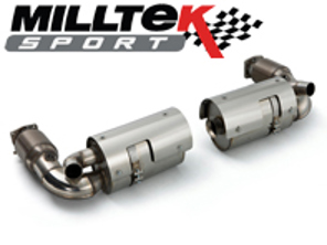 Sports Exhaust Muffler / Silencer Rear box (100 cell). Porsche 997 Turbo  MILLTEK SPORT