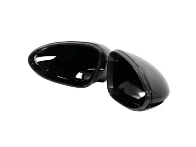 Door Mirror Cover Set Carbon Fibre. Porsche 971 Panamera LHD - 971857527G2X, 971857528G2X, 971857527BG2X, 971857528BG2X - E373