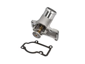 Water Thermostat with Insert - 160F / 71°C Low Temperature. Porsche 986 Boxster / 996 / 987 Boxster / 997 - 99610612153, 99610612155, 99610601359, 99610601361, 99610601360