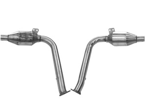 Exhaust 100 cell catalytic converter pipes sports. Porsche Boxster 986 2.5L - 996113921AX, 996113922AX, 99611399201, 99611392101, 1620300810