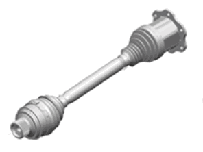 Driveshaft. Porsche Macan  Turbo - 95B407271E, 95B407271C, 95B407271G, 95B407271J, 95B407271L