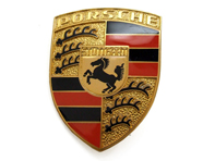 Front Bonnet Handle Badge. Porsche 356 - 64455921002