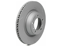 Brake disc rotor, REAR. Standard Coat Z. Porsche 970 Panamera 4 GTS / GTS / Turbo (OE Part No. 97035240500 / 97035240600) - 460.1586.20, 460.1587.20, 97035240500, 97035240600, 298615601B, 298615602B - 460.1586.20, 460.1587.20