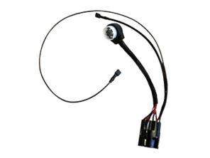 Wire harness for hazard warning switch. Porsche 911 70-72 - 91161201400 - 1696350100