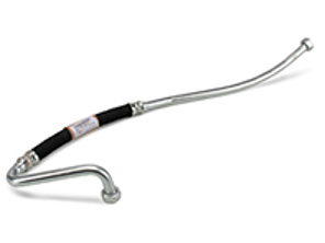 Oil pipe engine to thermostat. Porsche 911 1974-77 - 91110772910, 1613700501, 91110772911