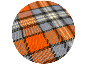 SOLM (Racing) wool tartan fabric, inspiration: Le Mans, Ford GT, Porsche 917, Steve McQueen