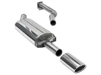 Sport rear silencer for Porsche 944 turbo CARGRAPHIC N-GT - 95111108301, 95111104100